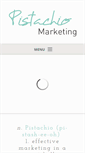 Mobile Screenshot of pistachiomarketing.com